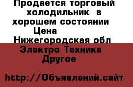 Продается торговый холодильник, в хорошем состоянии › Цена ­ 20 000 - Нижегородская обл. Электро-Техника » Другое   